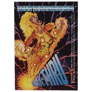 1993 Malibu Comics Ultraverrse and Break-Thru Checklist, Advance Comics Promo